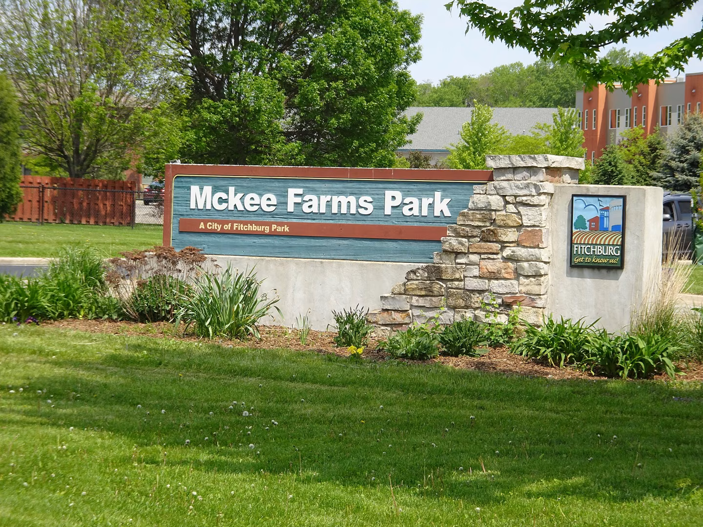 Nevin Village Green Park, Fitchburg.
